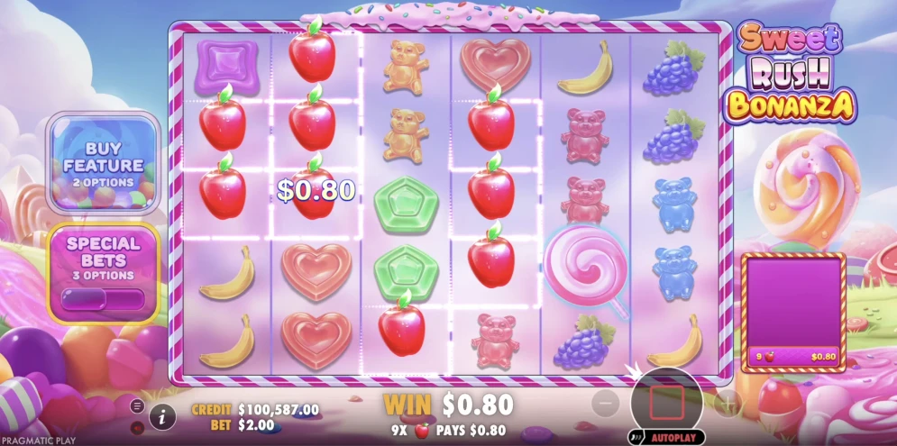 Sweet Rush Bonanza demo