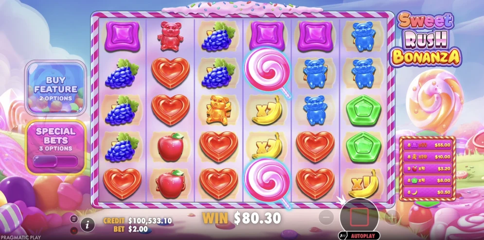 Sweet Rush Bonanza Slot